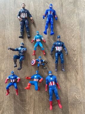Marvel Captain America Multi-Figure Lot